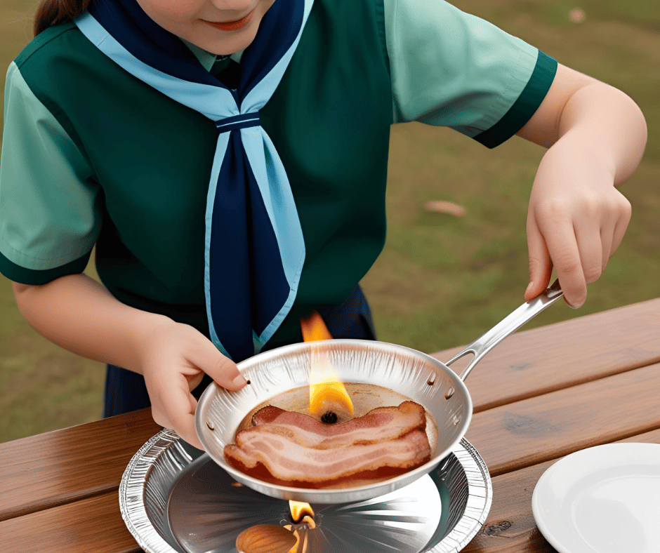 Cooking on an Almond